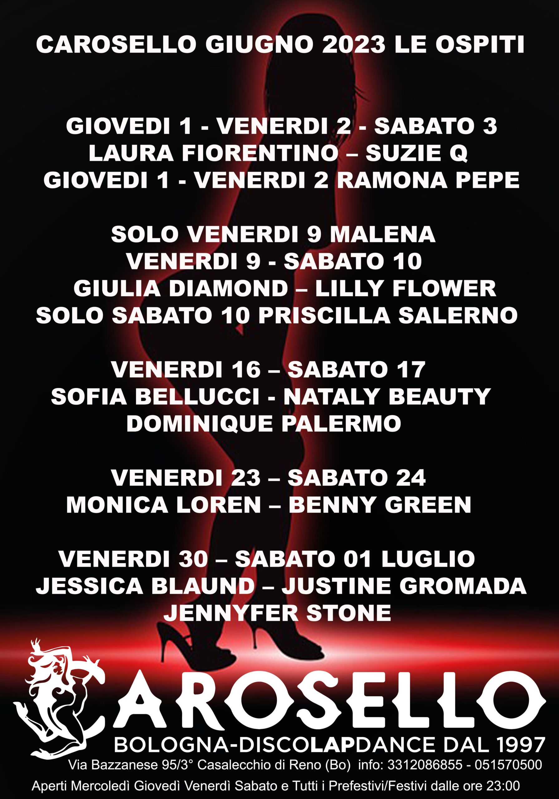CALENDARIO 70X100 GIUGNO 2023 OSPITI